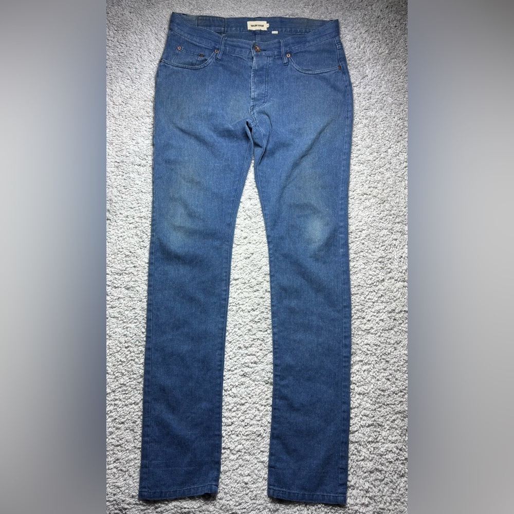 Taylor Stitch Slim Men’s Jeans - Blue Denim